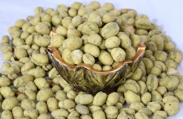 فروش بادام زمینی روکش دار لیمویی + قیمت خرید به صرفه